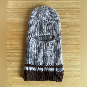Hand Knit Balaclava New - Never Worn